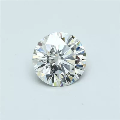 3.03ct H SI1 Rare Carat Ideal Cut Round Diamond