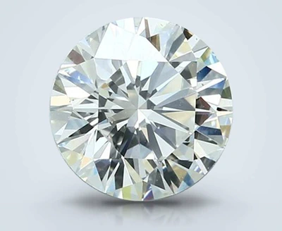 3.03ct H SI1 Rare Carat Ideal Cut Round Diamond