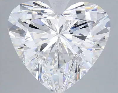 10.56ct E VVS2 Rare Carat Ideal Cut Heart Lab Grown Diamond
