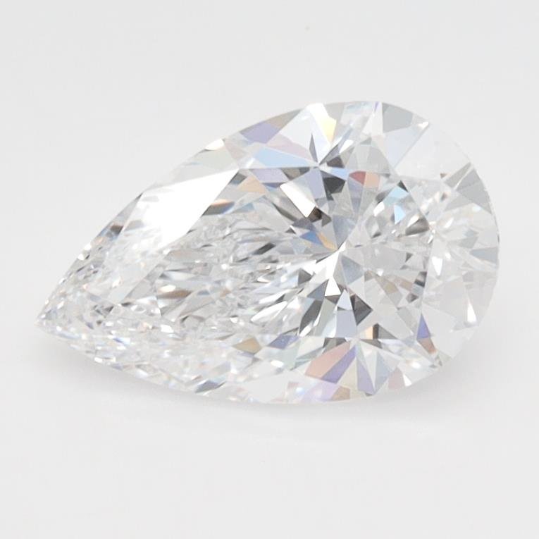 1.09ct D VVS1 Rare Carat Ideal Cut Pear Lab Grown Diamond