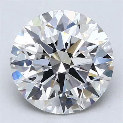 2.53ct D VVS2 Rare Carat Ideal Cut Round Lab Grown Diamond