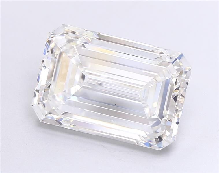 11.00ct G VS1 Rare Carat Ideal Cut Emerald Lab Grown Diamond
