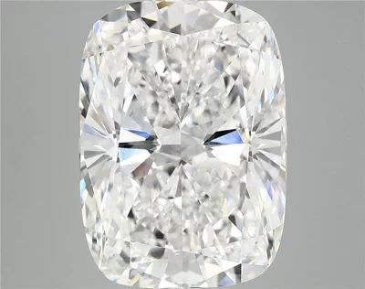 9.39ct F VVS2 Rare Carat Ideal Cut Cushion Lab Grown Diamond