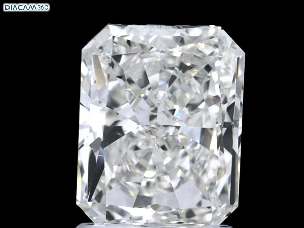 2.04ct J VS2 Very Good Cut Radiant Diamond