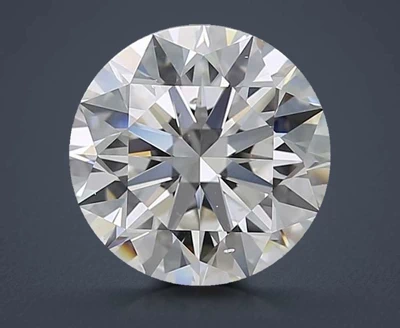 4.26ct G SI1 Rare Carat Ideal Cut Round Diamond