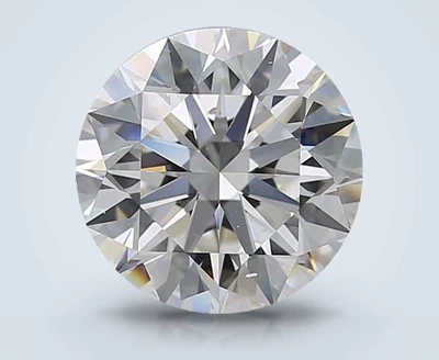 4.26ct G SI1 Rare Carat Ideal Cut Round Diamond