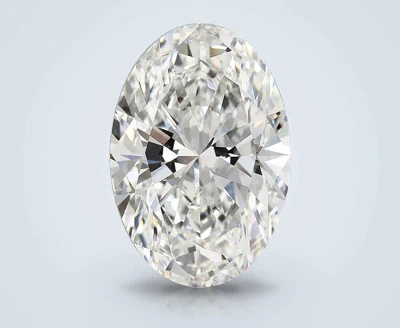 10.25ct F VS1 Rare Carat Ideal Cut Oval Lab Grown Diamond