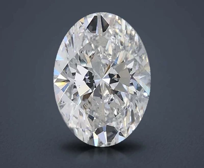 0.91ct E VS1 Rare Carat Ideal Cut Oval Lab Grown Diamond