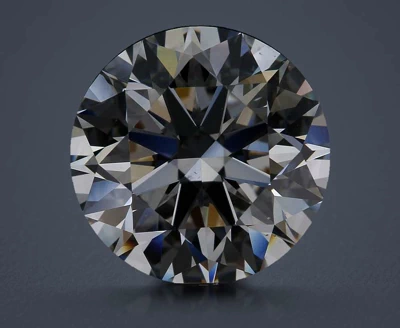 4.01ct E VS2 Rare Carat Ideal Cut Round Diamond