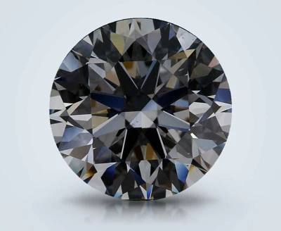 4.01ct E VS2 Rare Carat Ideal Cut Round Diamond