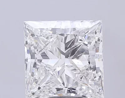 8.56ct G VS2 Rare Carat Ideal Cut Princess Lab Grown Diamond