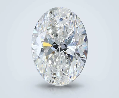 5.01ct F SI1 Very Good Cut Oval Diamond