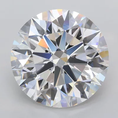 5.03ct E VVS2 Rare Carat Ideal Cut Round Lab Grown Diamond