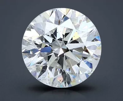 2.51ct G SI1 Rare Carat Ideal Cut Round Diamond