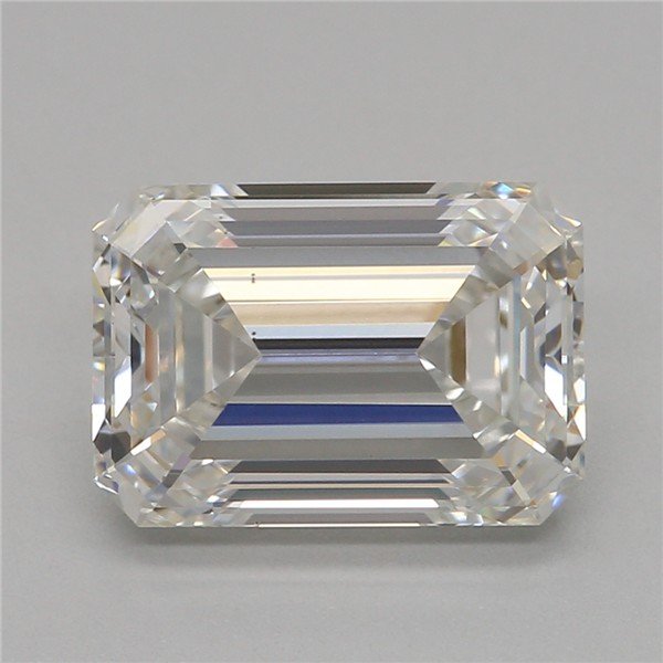 2.05ct F VS1 Rare Carat Ideal Cut Emerald Lab Grown Diamond