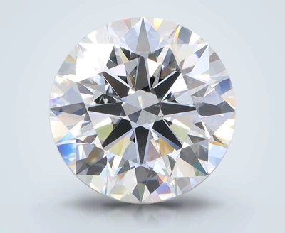 5.16ct D VVS2 Rare Carat Ideal Cut Round Lab Grown Diamond