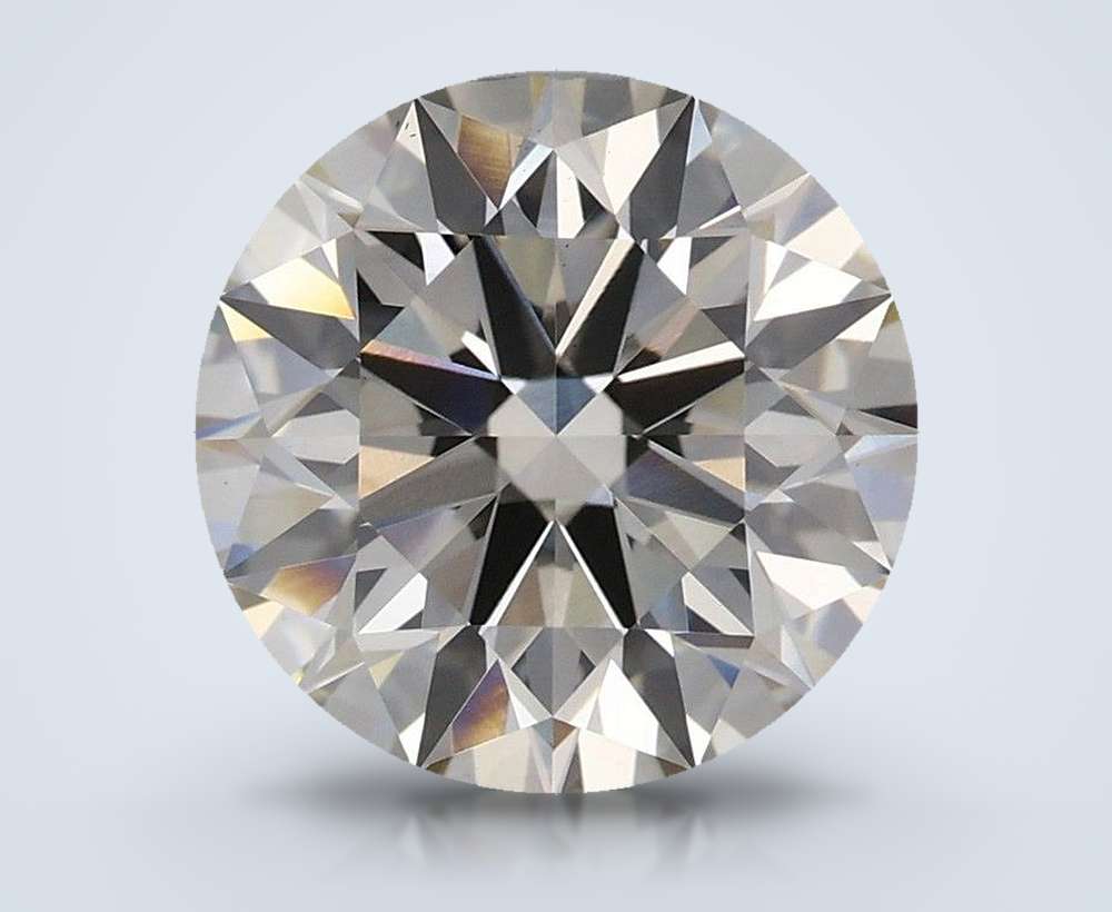 3.55ct J VS1 Rare Carat Ideal Cut Round Lab Grown Diamond