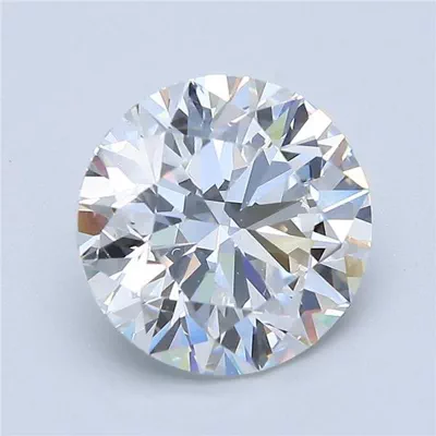 3.03ct F VS2 Rare Carat Ideal Cut Round Diamond