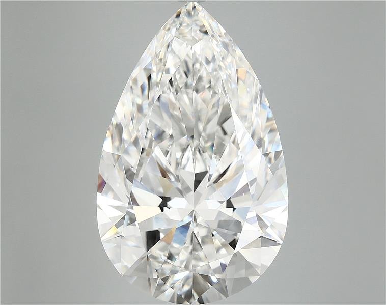 11.98ct F VVS2 Rare Carat Ideal Cut Pear Lab Grown Diamond