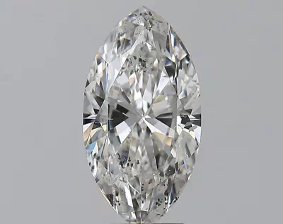 3.01ct G SI2 Rare Carat Ideal Cut Marquise Diamond