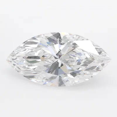 2.05ct D FL Rare Carat Ideal Cut Marquise Lab Grown Diamond