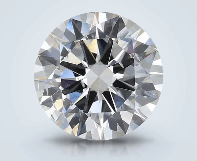 3.01ct F SI2 Excellent Cut Round Lab Grown Diamond