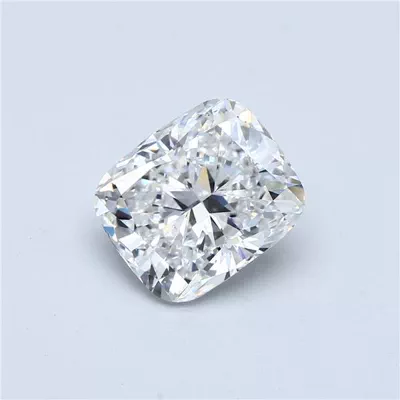 4.18ct F SI1 Rare Carat Ideal Cut Cushion Diamond