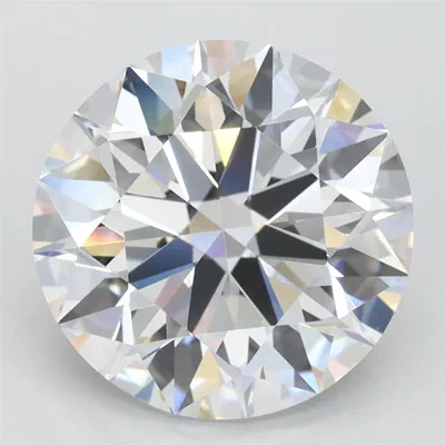 3.45ct D IF Rare Carat Ideal Cut Round Lab Grown Diamond