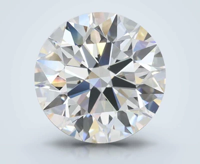 3.45ct D IF Rare Carat Ideal Cut Round Lab Grown Diamond