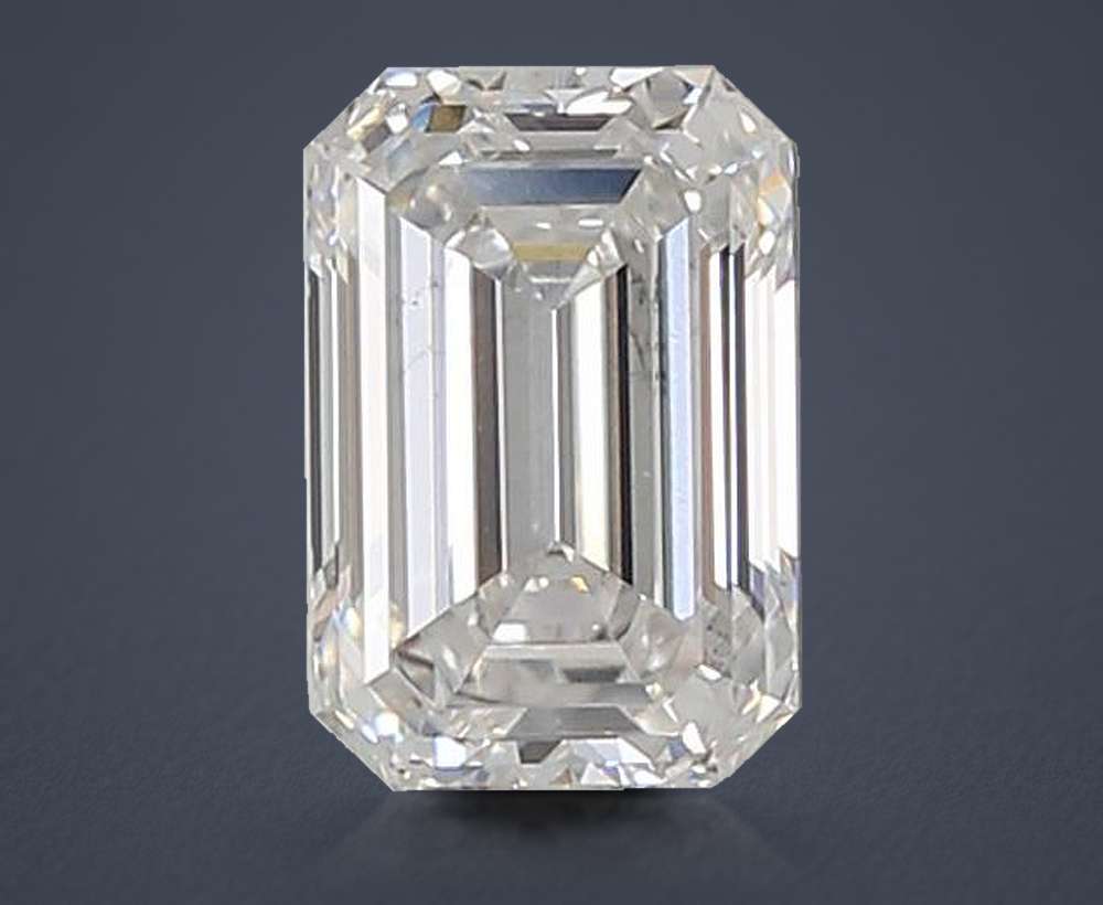 1.11ct E VS2 Rare Carat Ideal Cut Emerald Lab Grown Diamond