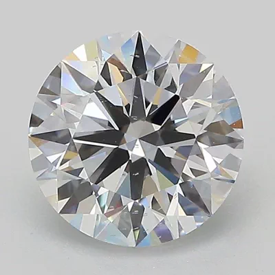 2.04ct E SI1 Rare Carat Ideal Cut Round Lab Grown Diamond
