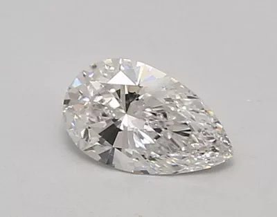 0.64ct E VVS2 Rare Carat Ideal Cut Pear Lab Grown Diamond