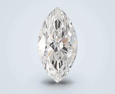3.08ct F VVS2 Rare Carat Ideal Cut Marquise Lab Grown Diamond