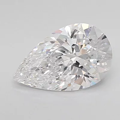 1.54ct D VS1 Rare Carat Ideal Cut Pear Lab Grown Diamond