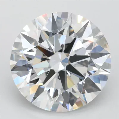 4.39ct D IF Rare Carat Ideal Cut Round Lab Grown Diamond