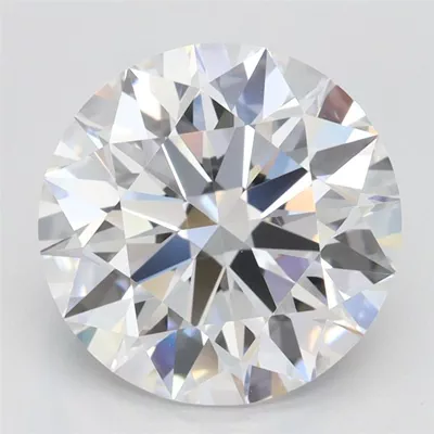 3.06ct D IF Rare Carat Ideal Cut Round Lab Grown Diamond