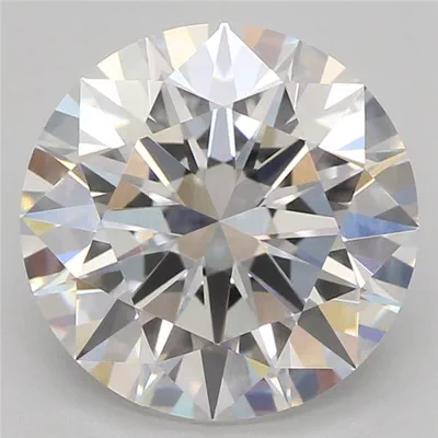 2.05ct D VVS2 Excellent Cut Round Lab Grown Diamond