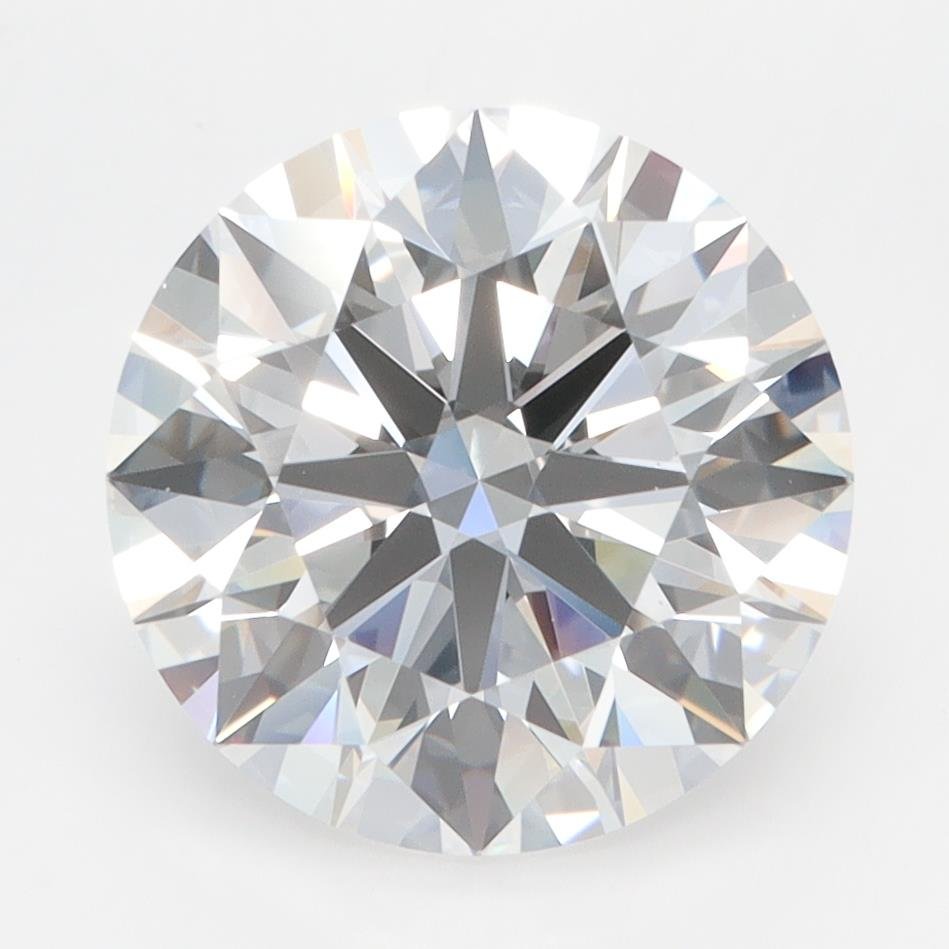 4.04ct D IF Rare Carat Ideal Cut Round Lab Grown Diamond