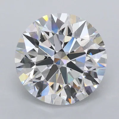 2.85ct D FL Rare Carat Ideal Cut Round Lab Grown Diamond