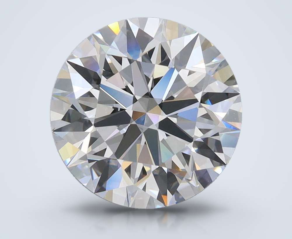 2.85ct D FL Rare Carat Ideal Cut Round Lab Grown Diamond