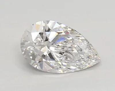 0.85ct D VVS1 Rare Carat Ideal Cut Pear Lab Grown Diamond