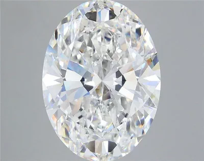 10.55ct F VVS2 Rare Carat Ideal Cut Oval Lab Grown Diamond