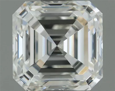 1.01ct J VS1 Rare Carat Ideal Cut Asscher Diamond