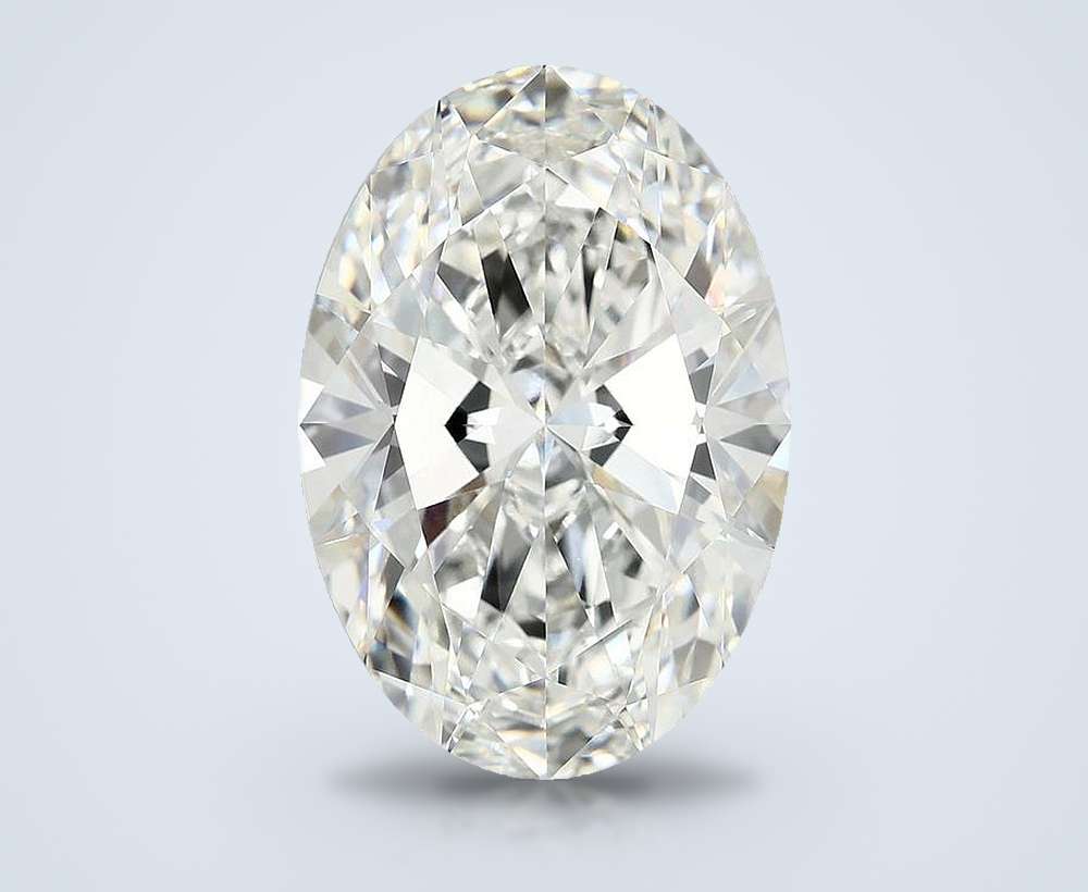11.58ct E VVS2 Rare Carat Ideal Cut Oval Lab Grown Diamond