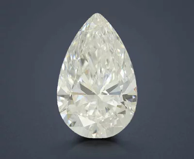 5.09ct F VVS2 Rare Carat Ideal Cut Pear Lab Grown Diamond
