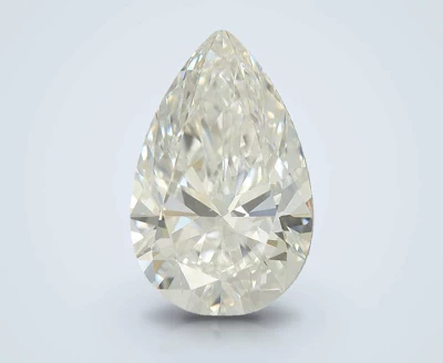 5.09ct F VVS2 Rare Carat Ideal Cut Pear Lab Grown Diamond