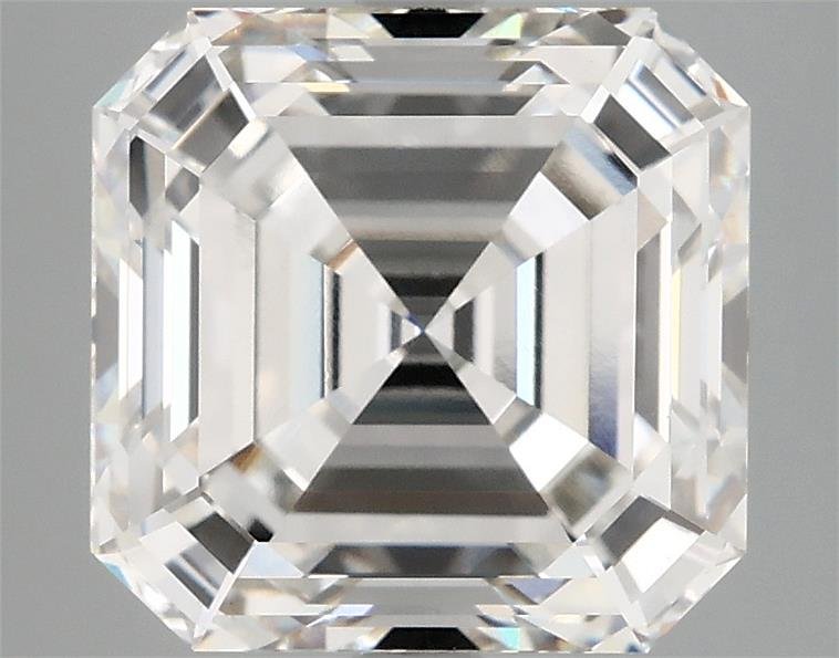 5.09ct G VVS2 Rare Carat Ideal Cut Asscher Lab Grown Diamond