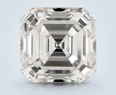 5.09ct G VVS2 Rare Carat Ideal Cut Asscher Lab Grown Diamond