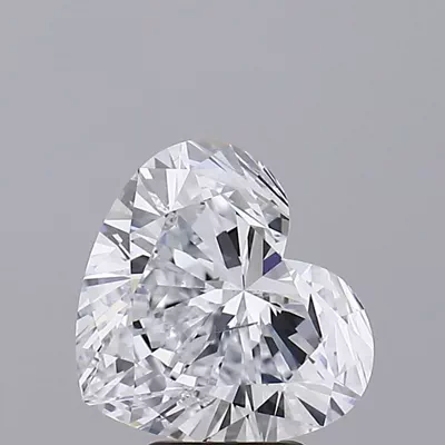 5.04ct E SI1 Very Good Cut Heart Lab Grown Diamond