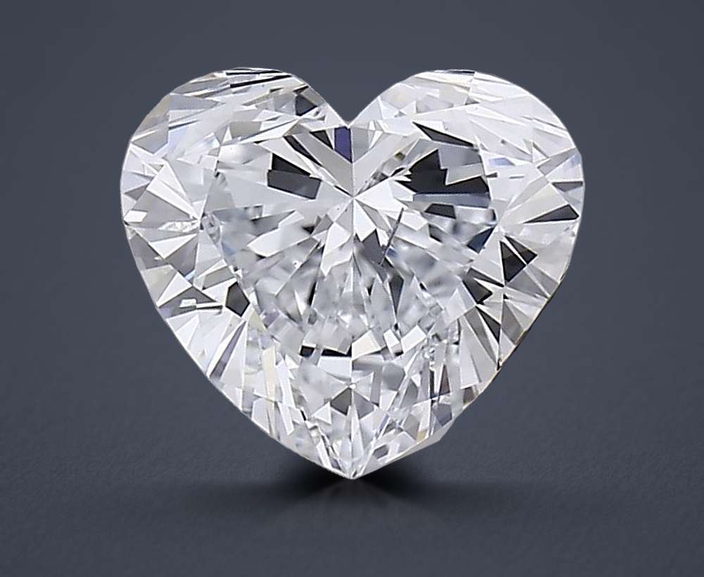5.04ct E SI1 Very Good Cut Heart Lab Grown Diamond
